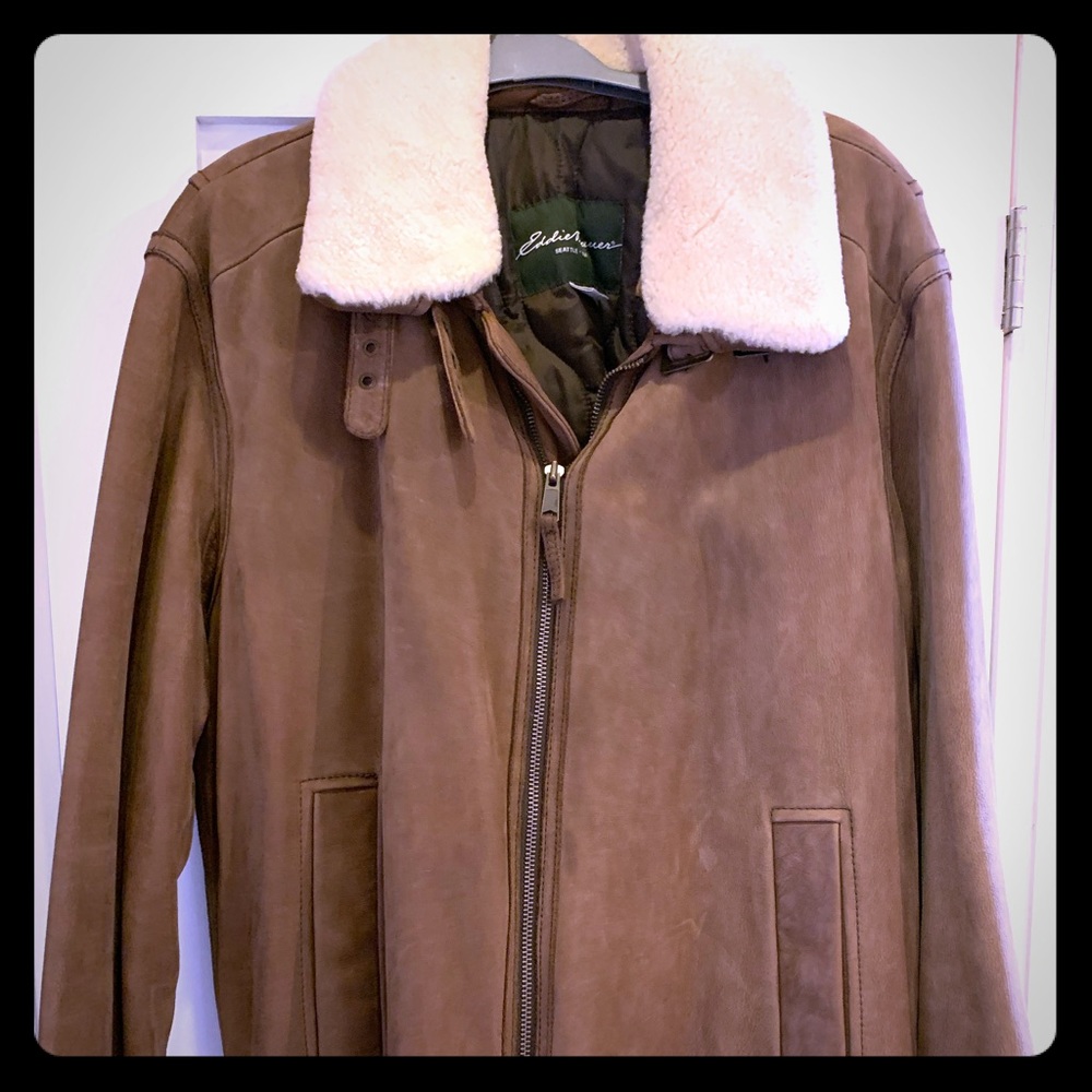 Men’s nubuck coat